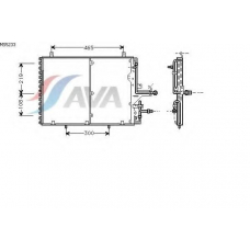 MS5233 AVA Конденсатор, кондиционер