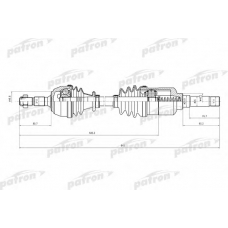 PDS0081 PATRON Приводной вал