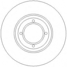 AC2158D AC Delco Тормозной диск