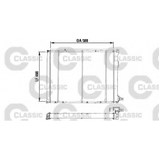 230548 VALEO Радиатор, охлаждение двигателя