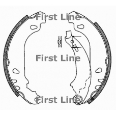 FBS609 FIRST LINE Комплект тормозных колодок