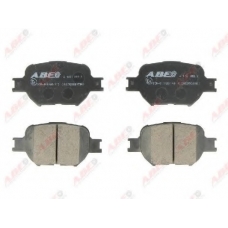 C12092ABE ABE Комплект тормозных колодок, дисковый тормоз