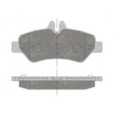 SP 413 PR SCT Комплект тормозных колодок, дисковый тормоз