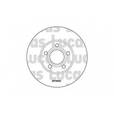DF2652 TRW Тормозной диск