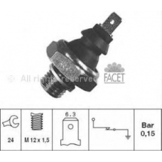 7.0025 FACET Датчик давления масла bmw