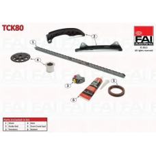 TCK80 FAI AutoParts Комплект цели привода распредвала