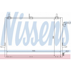 94271 NISSENS Конденсатор, кондиционер