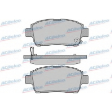 AC0581062D AC Delco Комплект тормозных колодок, дисковый тормоз