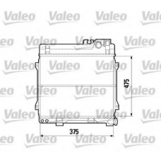 732452 VALEO Радиатор, охлаждение двигателя