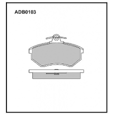 ADB0103 Allied Nippon Тормозные колодки