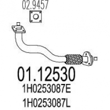 01.12530 MTS Труба выхлопного газа