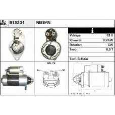 912231 EDR Стартер