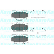 KBP-9054 KAVO PARTS Комплект тормозных колодок, дисковый тормоз