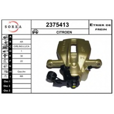 2375413 EAI Тормозной суппорт