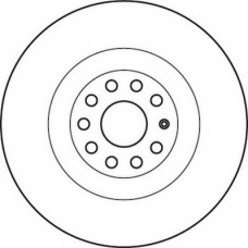 562239JC JURID Тормозной диск