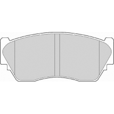 FD6572N NECTO Комплект тормозных колодок, дисковый тормоз