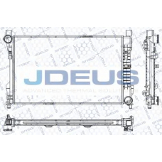 RA0170550 JDEUS Радиатор, охлаждение двигателя