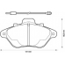 571369B BENDIX Комплект тормозных колодок, дисковый тормоз