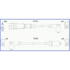 134785 Huco Комплект проводов зажигания