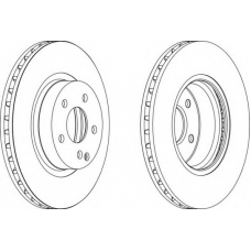 DDF1263 FERODO Тормозной диск