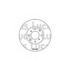 DF1807 TRW Тормозной диск