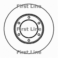 FBD378 FIRST LINE Тормозной диск