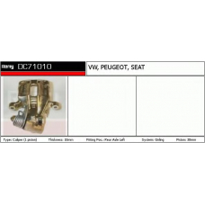 DC71010 DELCO REMY Тормозной суппорт