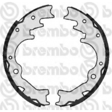 S 49 517 BREMBO Комплект тормозных колодок