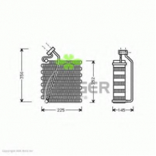 94-5669 KAGER Испаритель, кондиционер