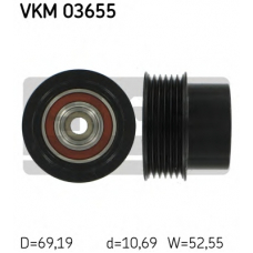 VKM 03655 SKF Механизм свободного хода генератора