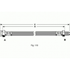 9002308 GIRLING Тормозной шланг