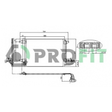 PR 9558C1 PROFIT Конденсатор, кондиционер