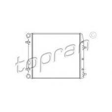 112 239 TOPRAN Радиатор, охлаждение двигателя