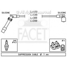 4.7203 FACET Комплект проводов зажигания