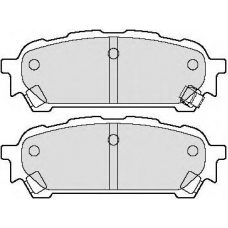 ADB31596 COMLINE Комплект тормозных колодок, дисковый тормоз