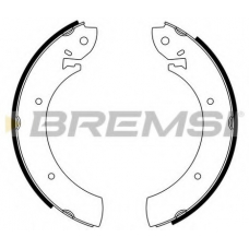 GF0207 BREMSI Комплект тормозных колодок