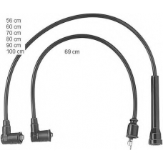 ZEF425 BERU Комплект проводов зажигания