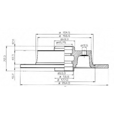 BDC3594 QUINTON HAZELL Тормозной диск