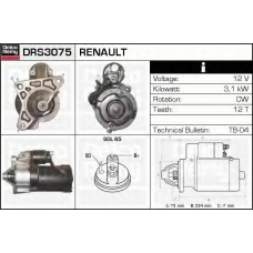 DRS3075 DELCO REMY Стартер