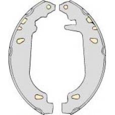 K672661 MGA Комплект тормозов, барабанный тормозной механизм