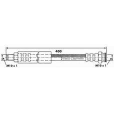 FBH6260 FIRST LINE Тормозной шланг