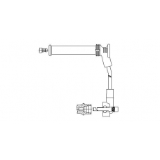 894/89 BREMI Провод зажигания