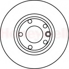 561857B BENDIX Тормозной диск