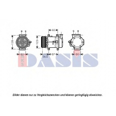 851429N AKS DASIS Компрессор, кондиционер