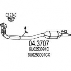 04.3707 MTS Катализатор