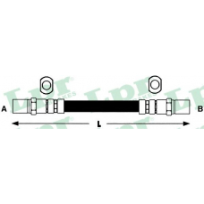 6T46193 LPR Тормозной шланг