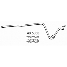 40.5030 ASSO Труба выхлопного газа