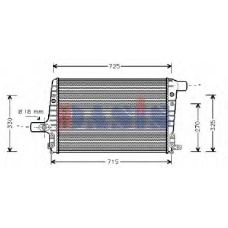 487060N AKS DASIS Интеркулер