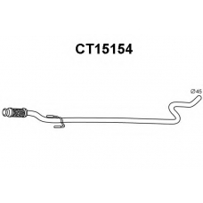 CT15154 VENEPORTE Труба выхлопного газа