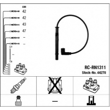 44278 NGK Комплект проводов зажигания